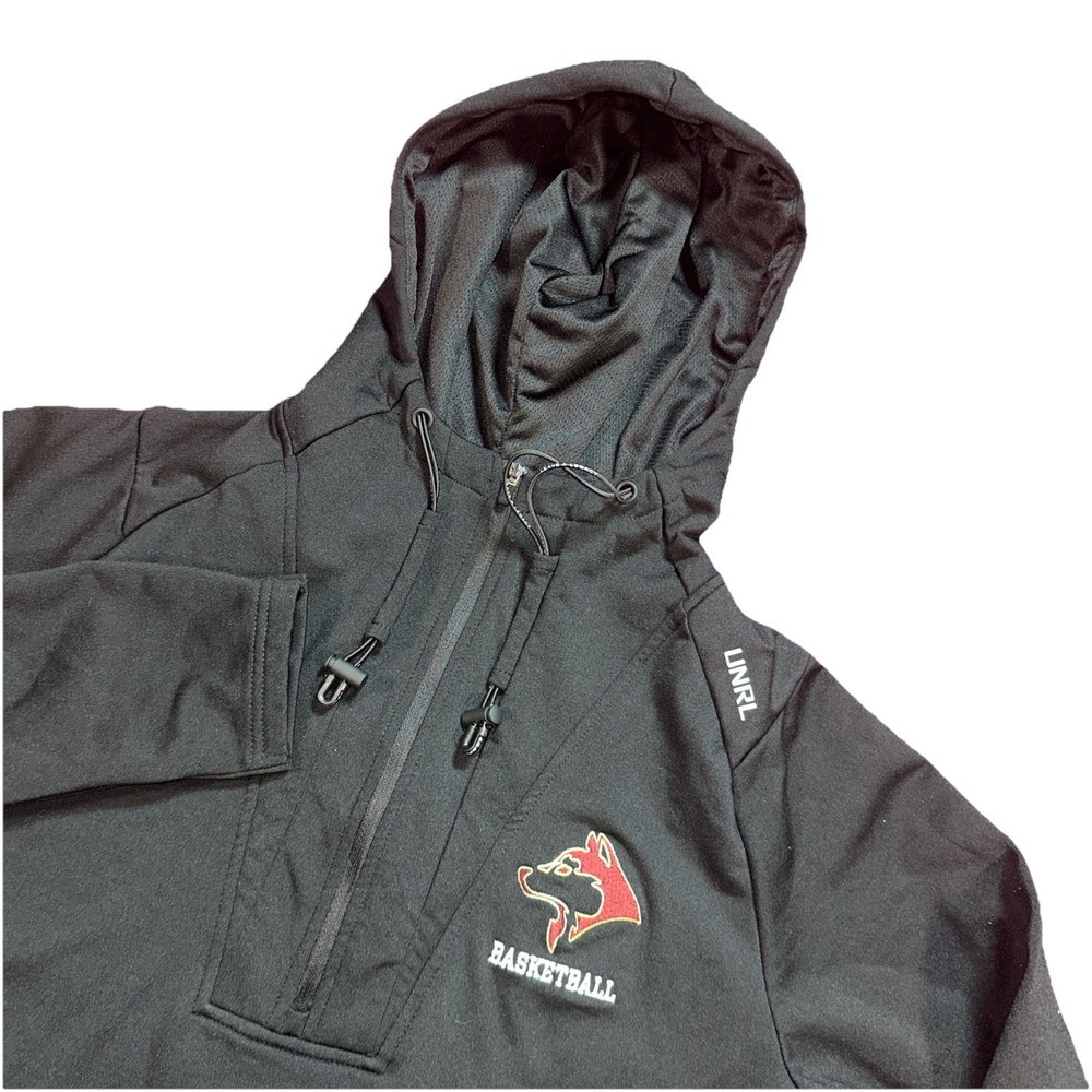 UNRL Men Crossover Half-Zip Hoodie Sweatshirt Sz Small Athletic Walking Gym‎